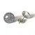 Náušnice Galactic Buttons - Silver AB