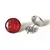 Náušnice Galactic Buttons - Red