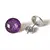 Náušnice Galactic Buttons - Violet