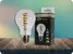 E27 LED retro žárovka 4W - spirála 2700K