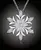 Náhrdelník "Crystal Snowflake 1"