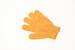 2x oranžová peelingová rukavice