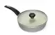 24 cm skillet se skleněnou poklicí - Ceramic Grey - Moneta