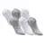 Ponožky Tastiq 6pack Giftbox white-grey