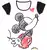 Dámské triko, Minnie Mouse (LS1024)