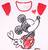 Dámské triko, Minnie Mouse (LS1024)