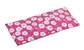Flanelový nahřívací polštářek, kytičky růžové, 35 x 15 cm