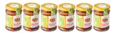 6x Sušená rajčata s bylinkami - 270 g - ZÁSILKOVNA ZDARMA