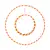 Skládací Hula Hoop Perfect 20 mm/90 cm: Červená + Žlutá