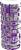 Pěnový masážní válec, 34 x 14 cm – fialovo-šedý