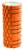 TnP Pěnový masážní válec 34 cm x 14 cm - oranžový