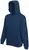 Fruit Of The Loom HOODED SWEAT Steel Blue