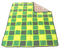 Pikniková deka s alu folií 03 - zelená