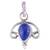 Stříbrný přívěsek s přírodním lapis lazuli