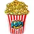 Nafukovací lehátko - Popcorn