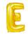Nafukovací písmeno - E - Zlatá