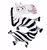 Nafukovací číslo 5 - Zebra