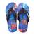 Žabky Meatfly Watercolor Sandals C-Blue Check