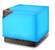 Difuzér LED Cube (Tmavé dřevo, 700 ml) + 10ml éterický olej