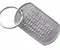 Identifikačná vojenská známka Dog tag (s krúžkom)