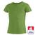 Pánské tričko z konopí, krátký rukáv, bez potisku, barva: zelená