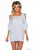 Dámsky top Italia Stripes - White-Blue
