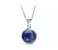 Ocelový náhrdelník Gemstone- Lapis Lazuli