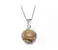 Ocelový náhrdelník Gemstone - obrázkový Jaspis