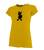 Dámské tričko kačer hořčicová žlutá/černá