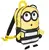 Batoh MINIONS ŽLUTÝ MIN13-8310