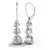 Náušnice s krystaly Swarovski Elements Margit
