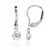 Náušnice s krystaly Swarovski Elements Balet