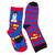 2 páry ponožek, Superman/Batman 2