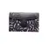 Peněženka Meatfly Mia Ladies Wallet E (černá s potiskem pírek)