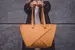 Luxusní kožená kabelka SHOPPER Natural