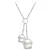 Náhrdelník Double Drop Pearls