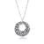 Ocelový náhrdelník Levien Rocks Victory 25 ve stříbrné barvě Crystal Cal
