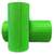 TnP EVA Pěnový masážní válec 32 cm x 15 cm - zelený