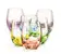 Rainbow – Set 6 sklenic na pálenku, 60 ml