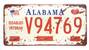 Dekorativní US značka - Alabama