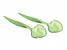 Salátová souprava Leaf - zelená
