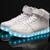 Svítící LED boty - Bílé