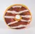 Polštář ve tvaru donutu 40 cm bílá čokoláda IV