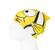 Dětská čepice – žlutá rybka