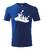 Vodácké tričko modré, motiv raft