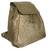 Dámský koženkový batoh Elena bags, zlatý