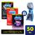 Premium balíček Durex (50 kondomů, sluneční brýle jako dárek)