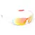Bílé brýle Kašmir Sport Classic Polarized SCP06 - skla oranžová zrcadlová