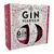 Gin Marsen Pink 38 % (0,7 l) v dárkovém balení se skleničkou