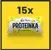 15 x 65 g Balenie proteínových tyčiniek značky "Ryska Proteínka"